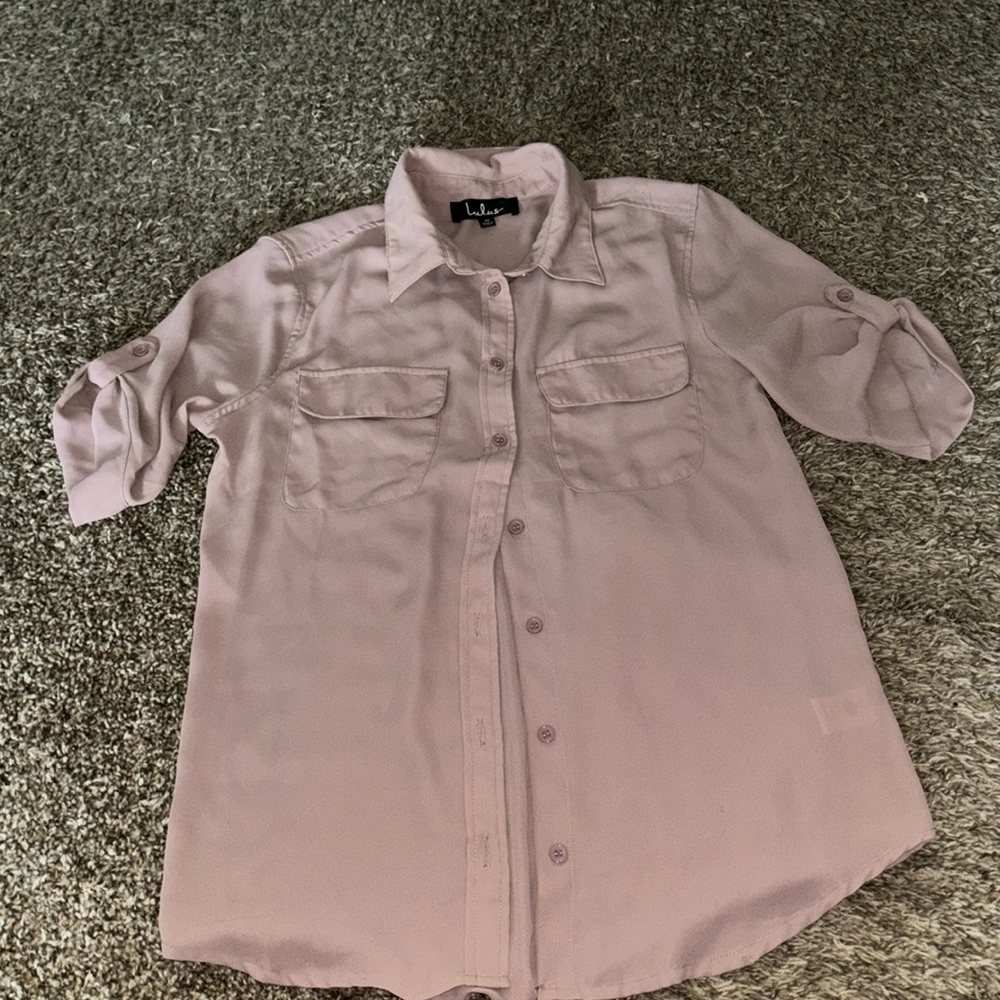 Lulus Button Down Blouse - image 1